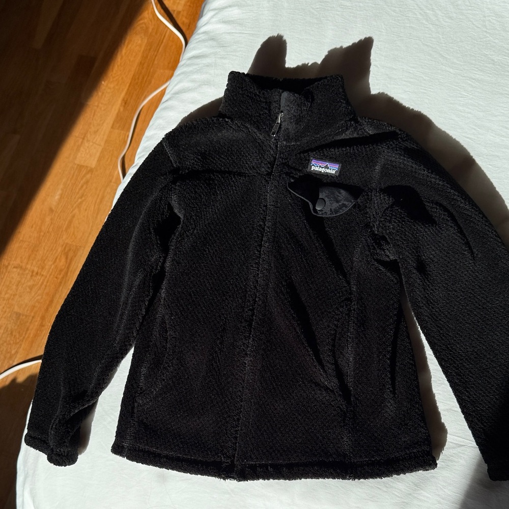 Patagonia Kids Black Fleece Sweater